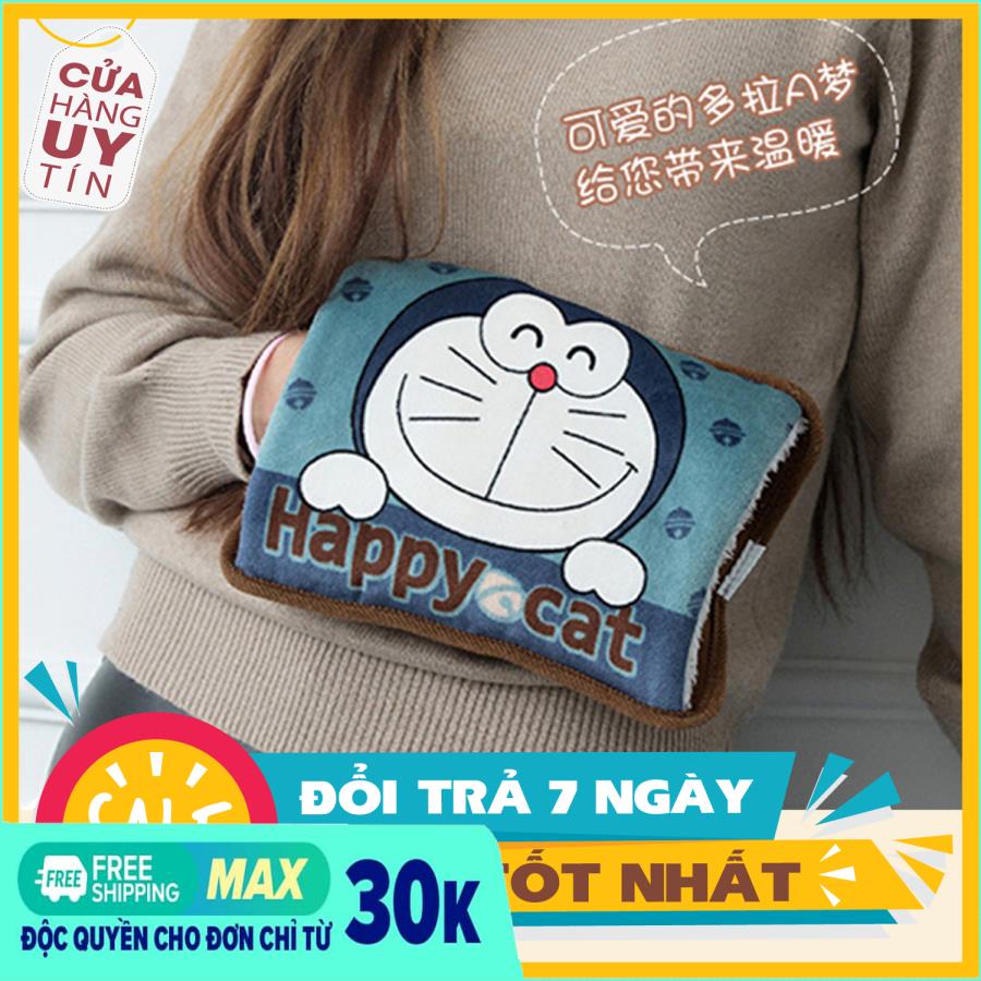 Túi sưởi ấm sạc điện - Túi Sưởi Ấm, Chườm Lạnh Hình Nhân Vật Hoạt Hình, Túi sưởi