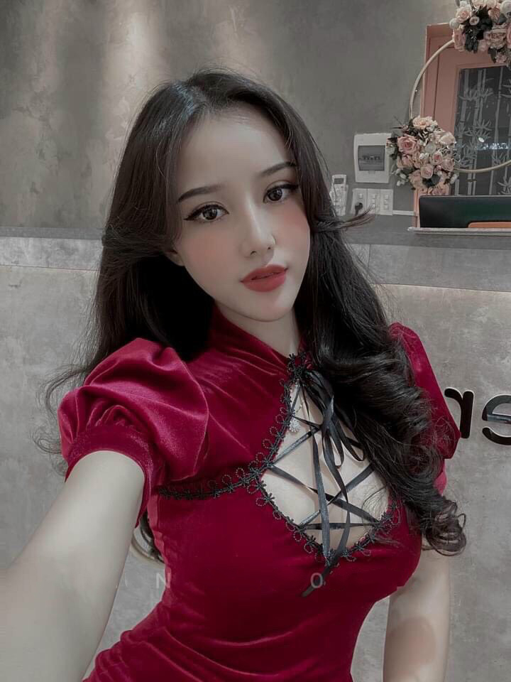 [MẪU MỚI ] VÁY ĐẦM NHUNG CỔ TIỀU ĐAN DÂY NGỰC SIÊU XINH 2 MÀU Y HÌNH