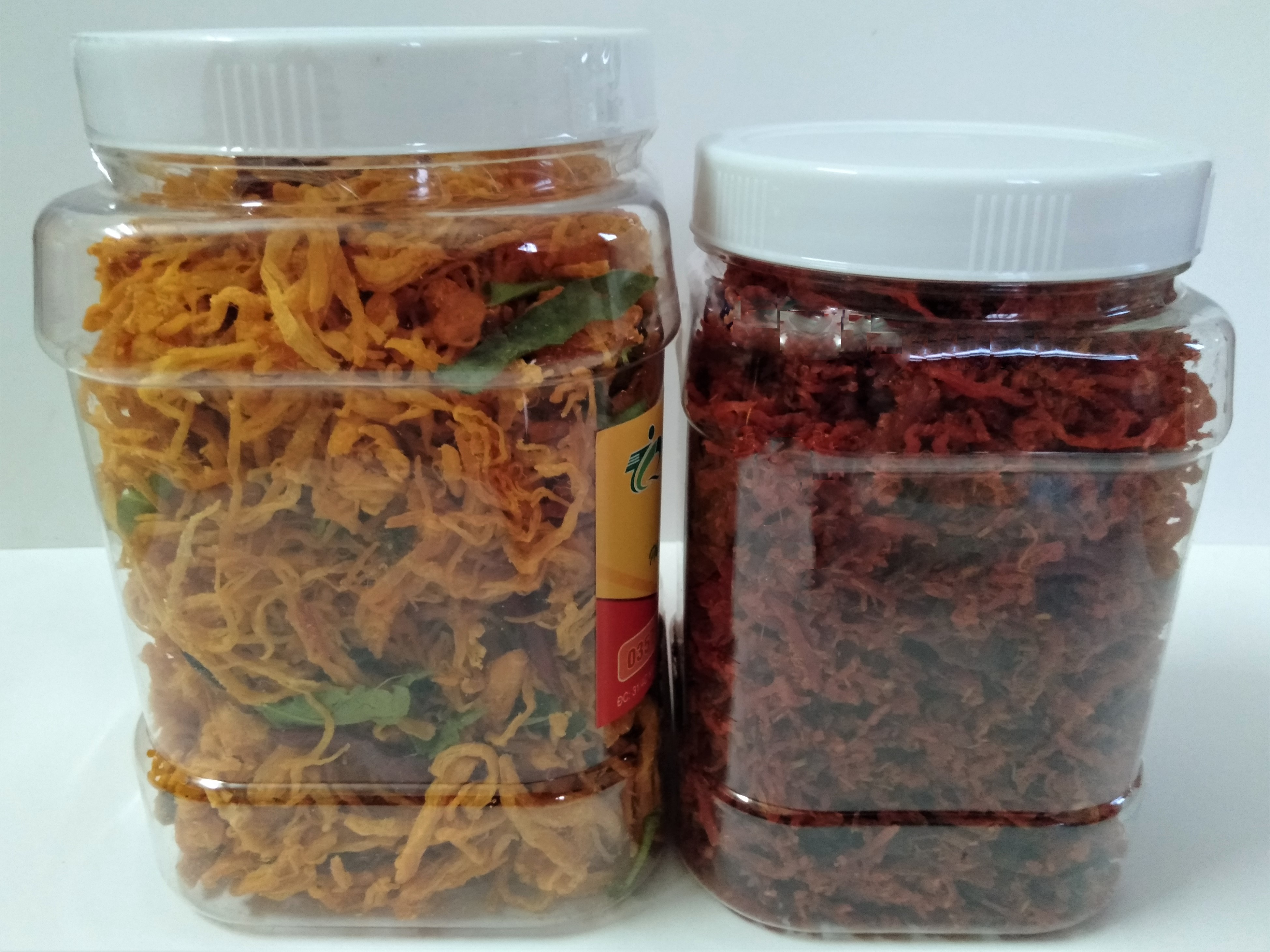 Combo1: Khô Gà Lá Chanh 500g + 500g Khô Bò Xé Sợi (khô heo vị bò)