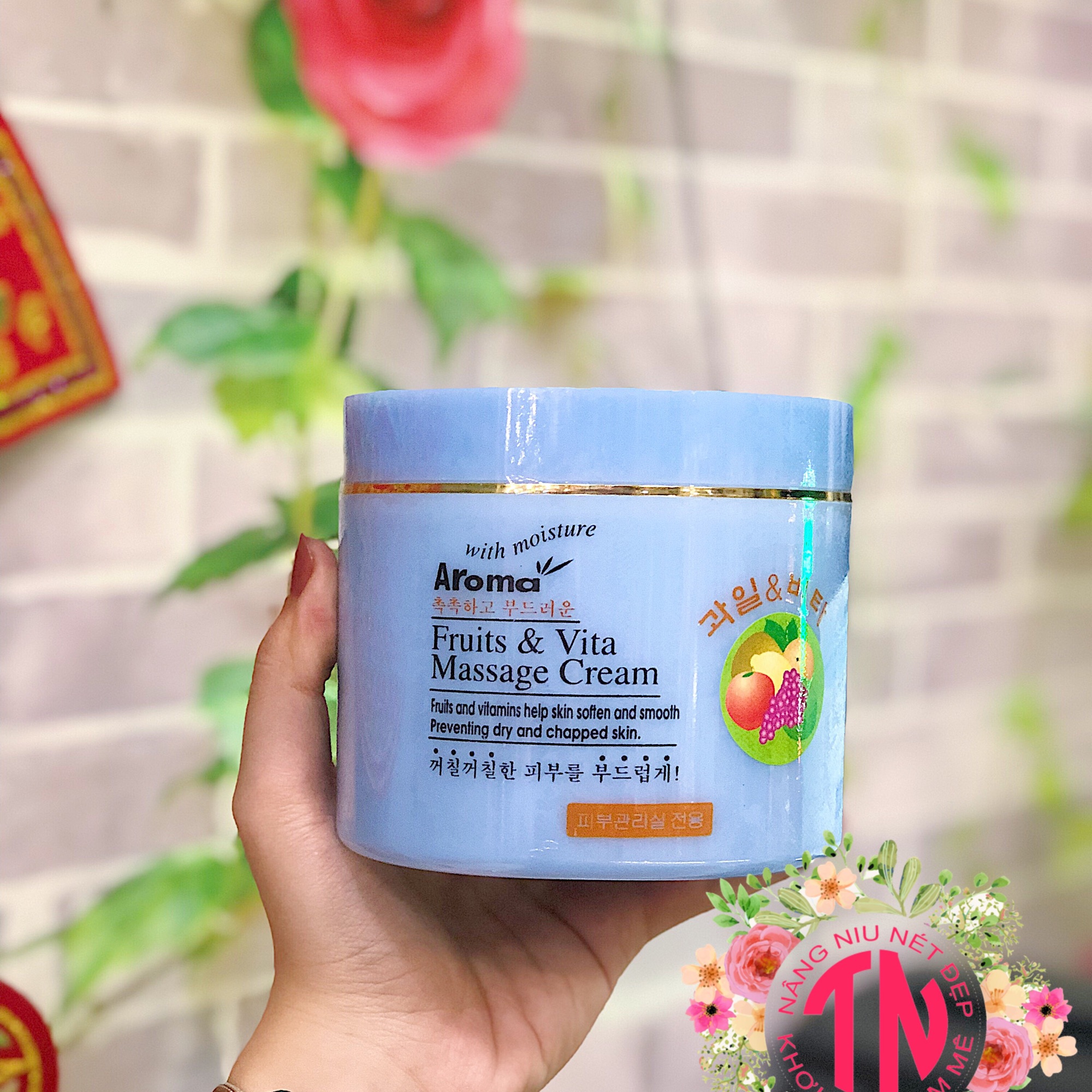 [CHÍNH HÃNG] Kem Massage Trái Cây Và Vitamin Chống Lão Hoá Aroma