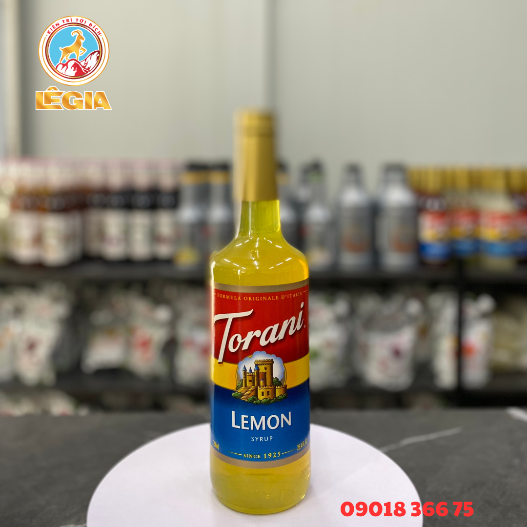 SIRO TORANI CHANH VÀNG 750ML - TORANI LEMON SYRUP