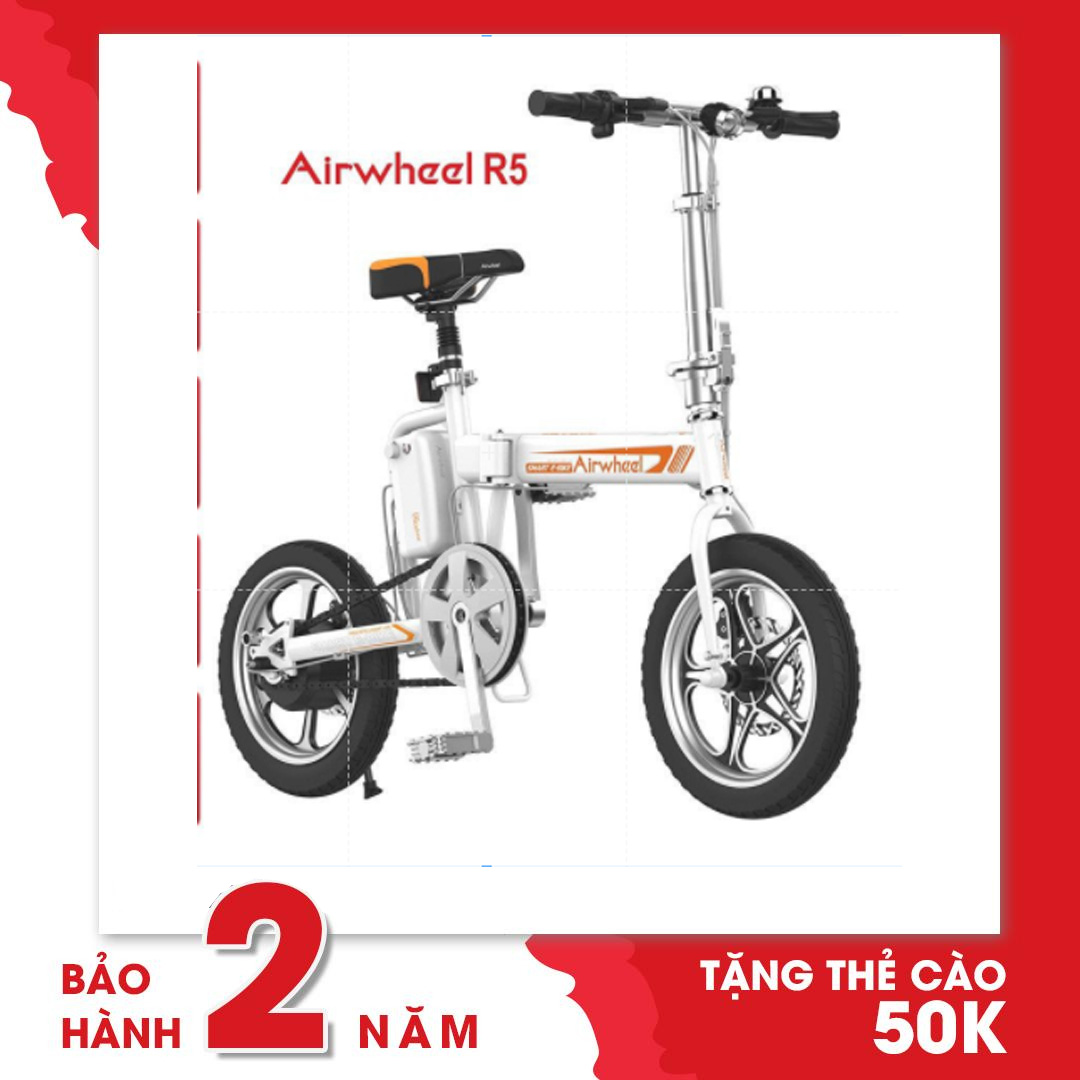 Xe điện thể thao Homesheel Airwheel R5-bảo hành 2 năm-màu trắng