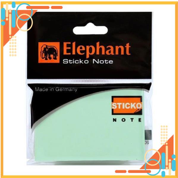 Giấy note, giấy ghi chú elephant 2x3inch free ship