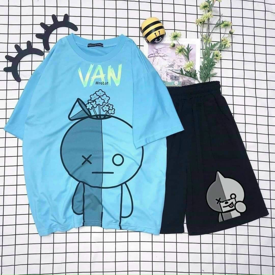 Set bộ nữ mặc nhà siêu đáng yêu thời trang nữ cao cấp thới trang mới nhất hiện nay