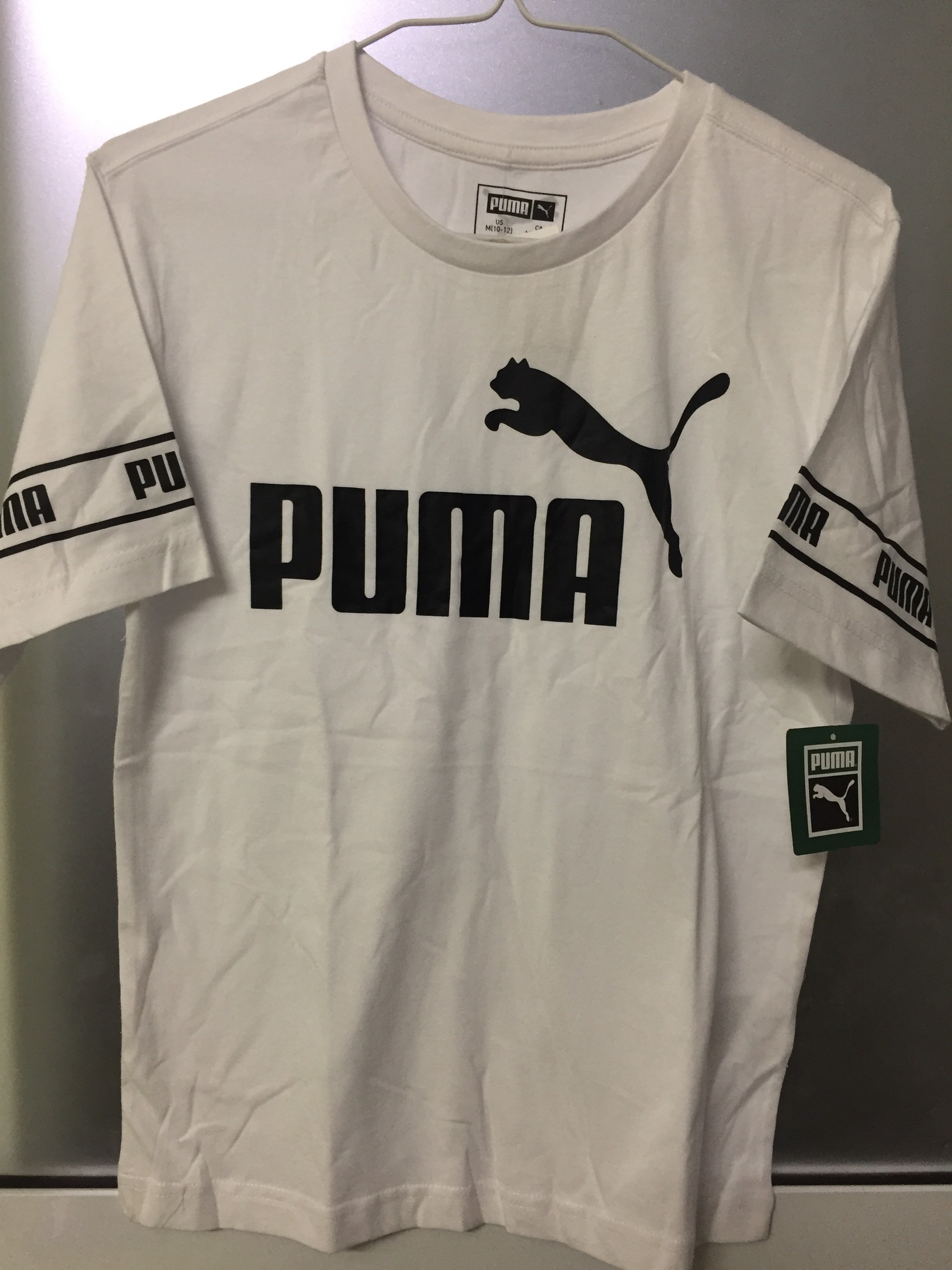 ÁO THUN PUMA (HÀNG XÁCH TAY CANADA, CÓ BILL) (ĐEN-TRẮNG)