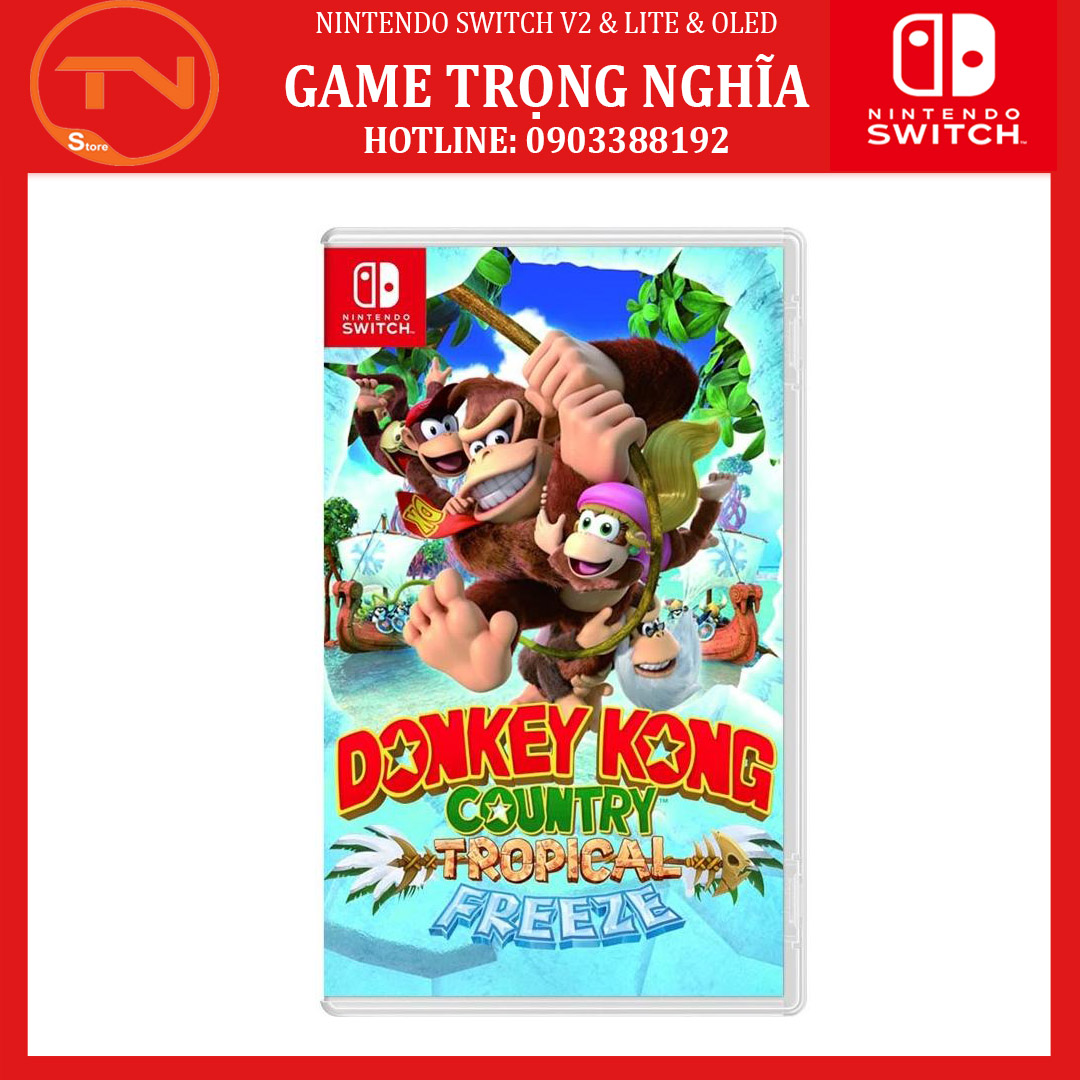  Thẻ Game Switch - Donkey Kong Country Tropical Freeze 