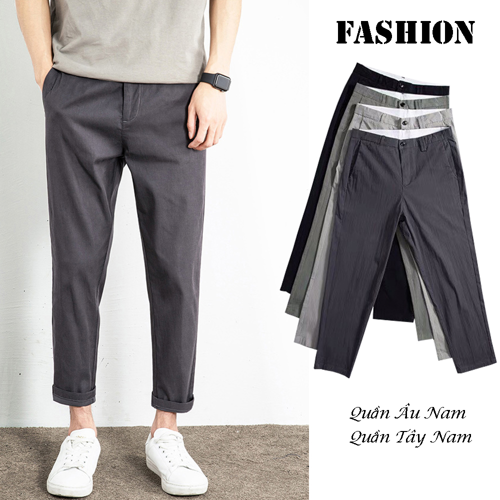 Quần Tây Âu Nam Quần Chinos Dáng Baggy Công Sở Thanh Lịch Kiểu Dáng Trẻ Trung Hàn Quốc 4HER JOGGER NAM 9000066C18