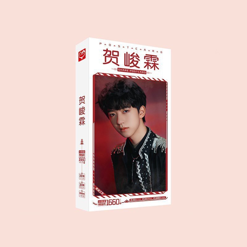 Hộp ảnh postcard HẠ TUẤN LÂM nhóm nhạc TNT THỜI ĐẠI THIẾU NIÊN ĐOÀN idol thần tượng hoa ngữ