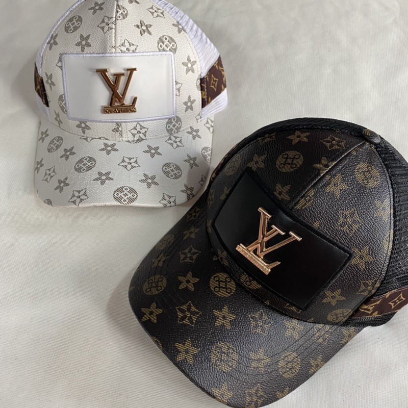 Nón Kết Da Tag Sắt Phối Lưới Nam Nữ