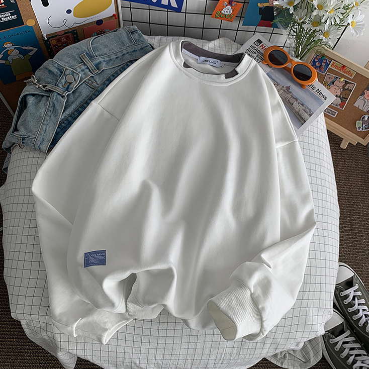 Áo sweater layer rách unisex dài tay chất liệu mềm mịn - áo thun unisex dài tay