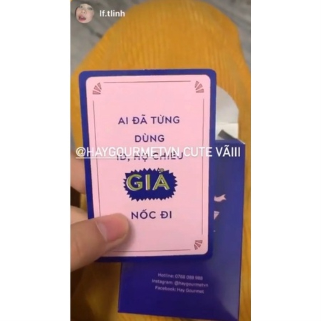 ✆☽♕ Bộ bài Nốc Out - Drinking Game hot trend giúp khuấy động các buổi hội họp tụ tập vui chơi cùng bạn bè