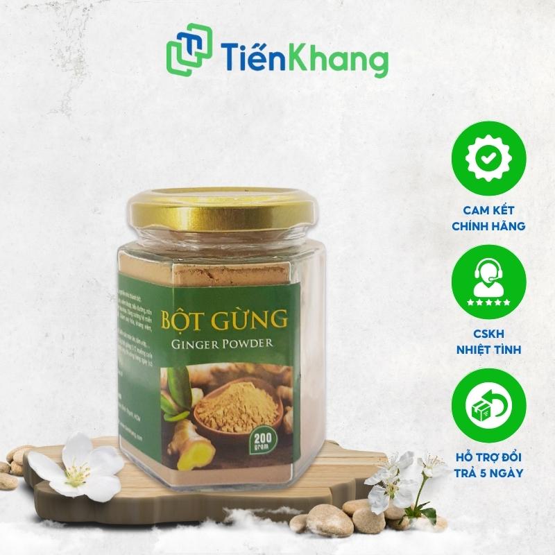 Bột gừng nguyên chất - hũ