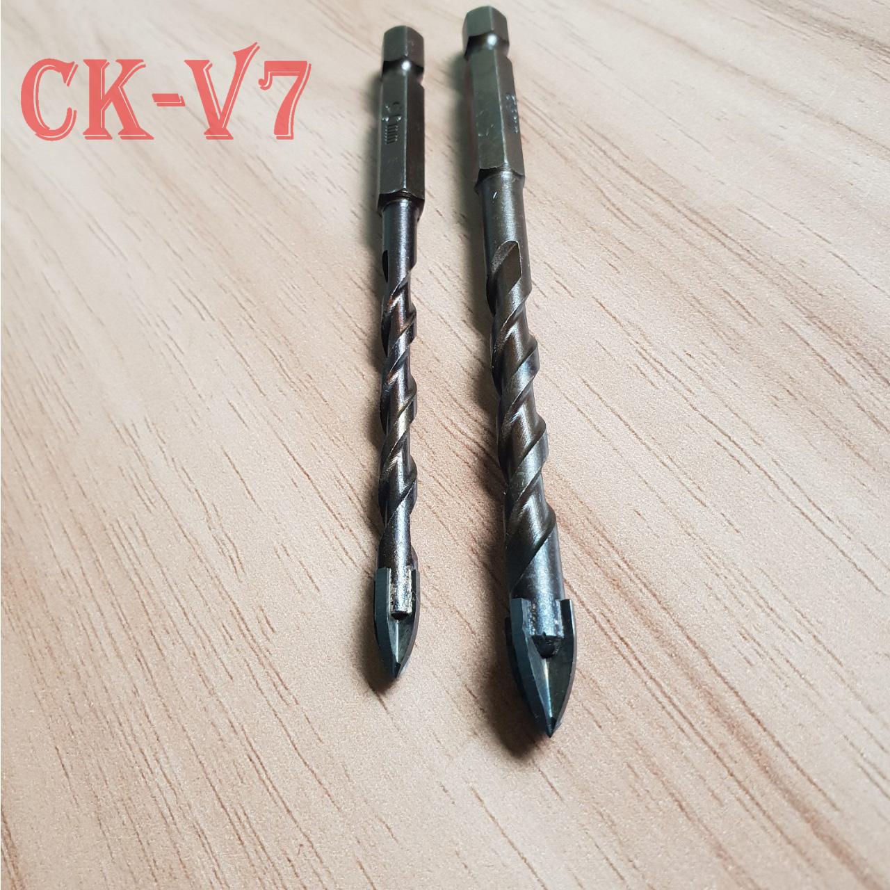 Mũi khoan kính,thủy tinh,gạch men... chuôi lục giác phi 6 và 8
