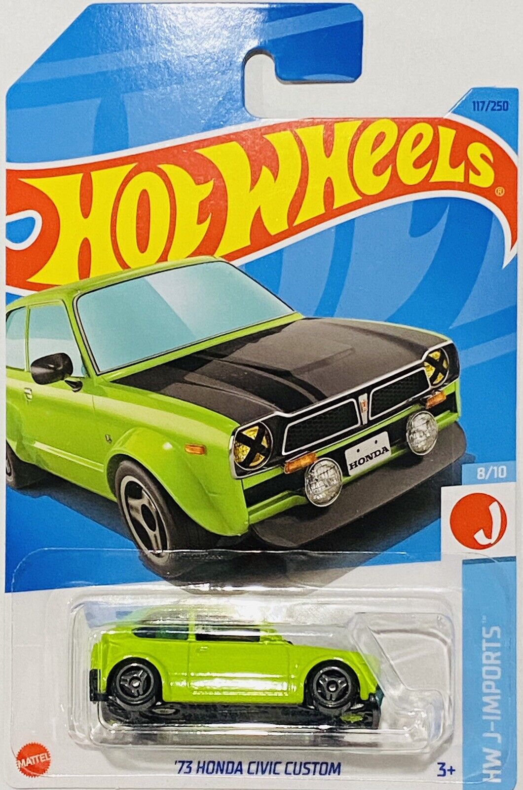 Hotwheels- 73 Honda Civic Custom