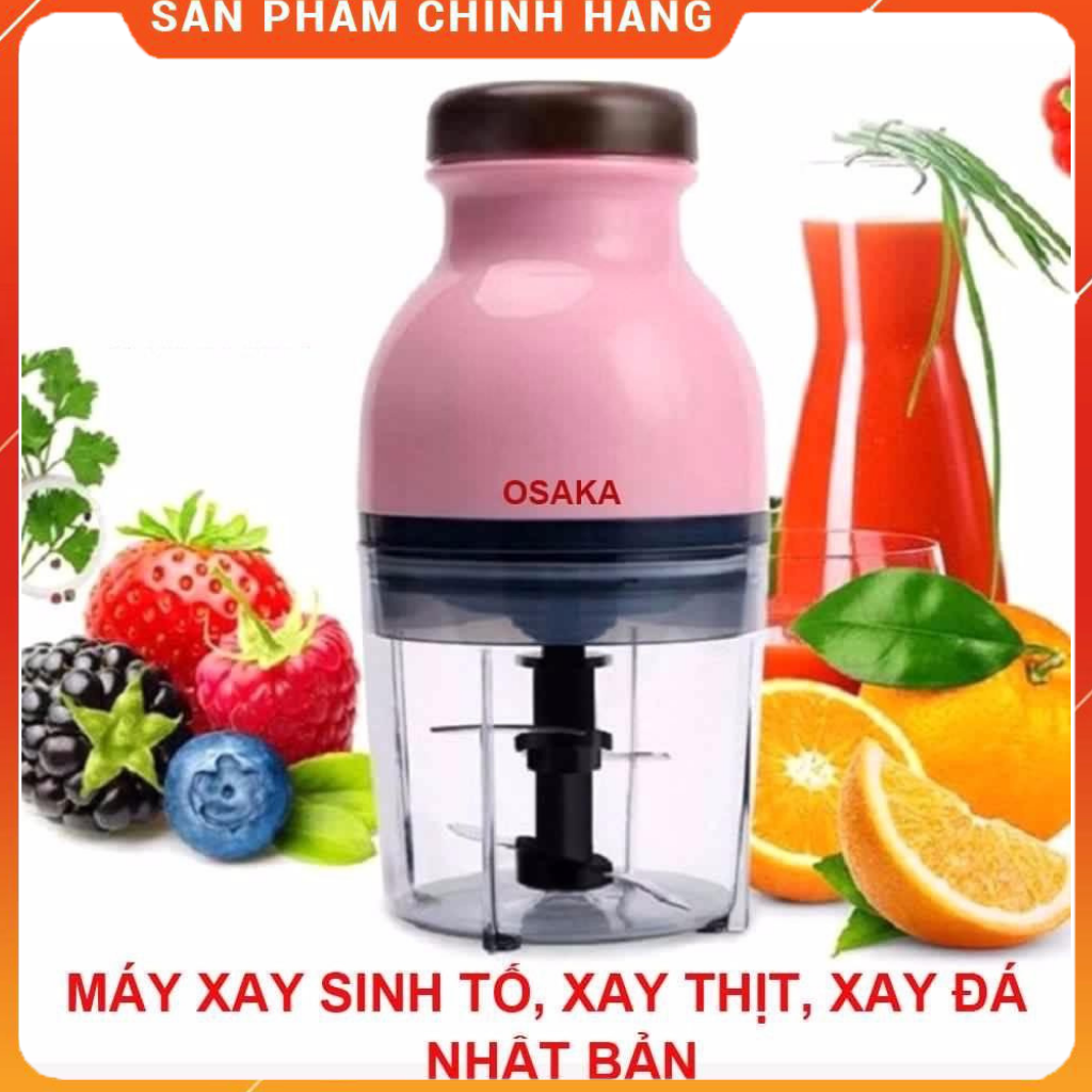 Máy Xay Sinh Tố,  Xay Thịt, Xay Đá, Máy Xay Đa Năng Osaka Mẫu Mới, Máy Xay Được Thịt, Hoa Quả, Các Loại Hạt Dễ Dàng
