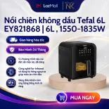 Nồi chiên không dầu Tefal EasyFry Window 6L EY821868 | Bảo Hành 12 Tháng