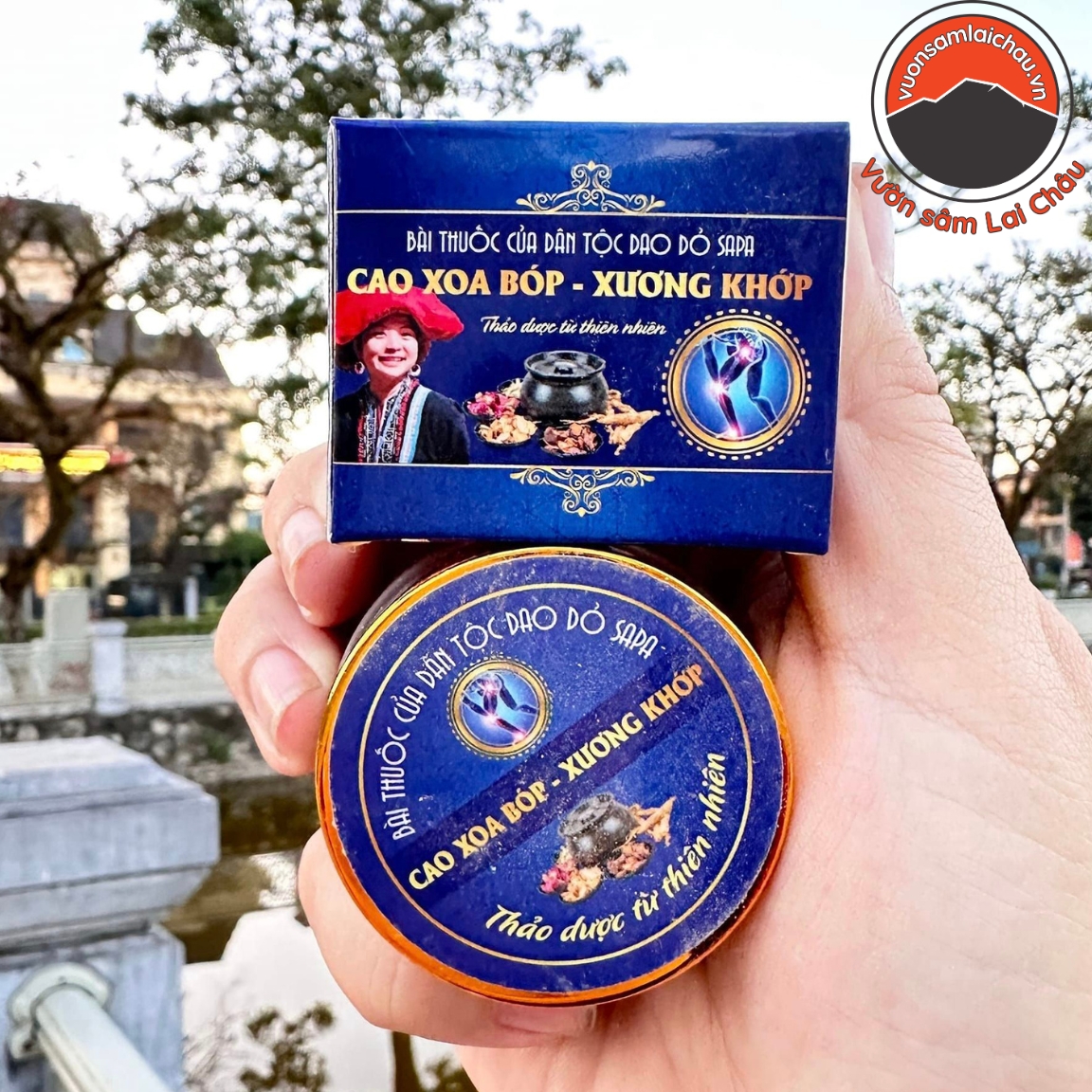 Cao xoa bóp xương khớp của người dao đỏ SAPA chiết xuất thảo dược Tây Bắc giảm đau nhức xương khớp đ