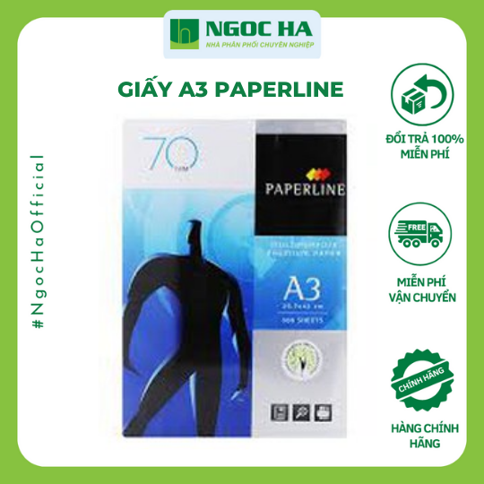 Giấy A3 Paperline 70gsm