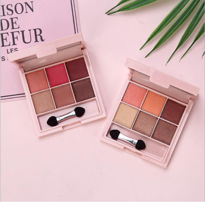 Phấn mắt Lameila hộp vuông 6 ô