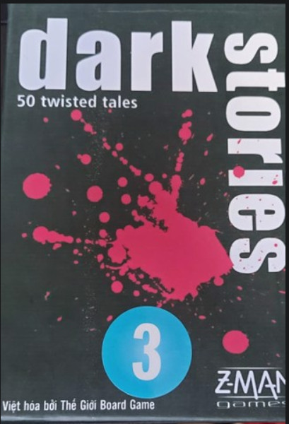 [HCM]DARK STORIES 3- NHỮNG CÂU CHUYỆN ĐEN TỐI PHẦN 3