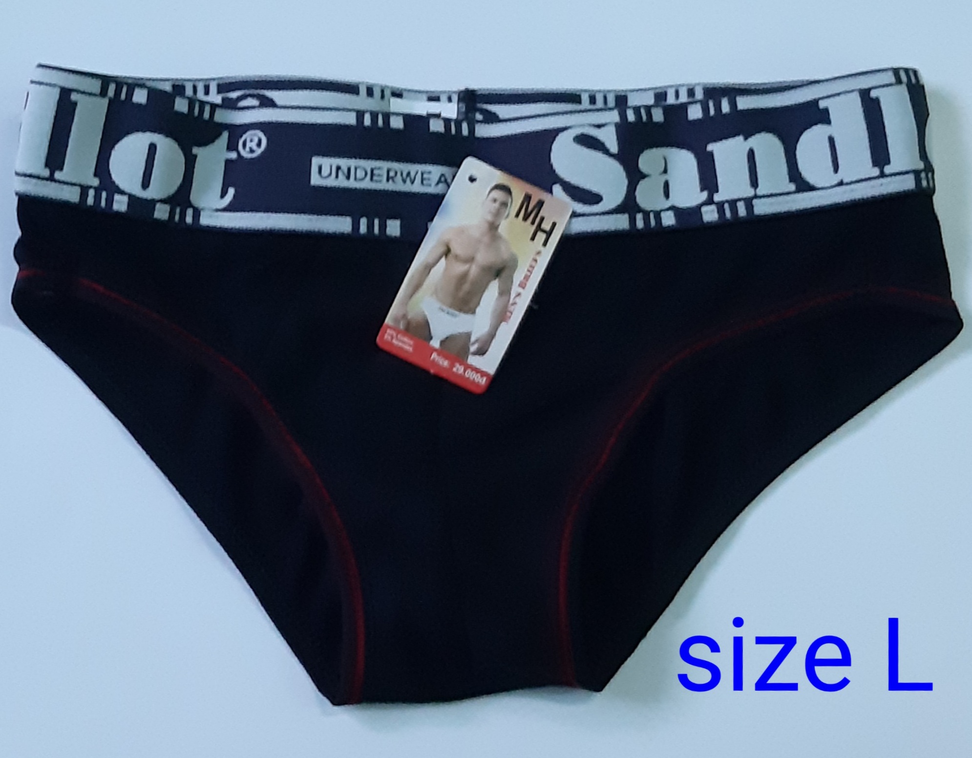 01 quần lót Nam 100% Cotton (Giao theo màu ngẫu nhiên) Hàng xuất khẩu