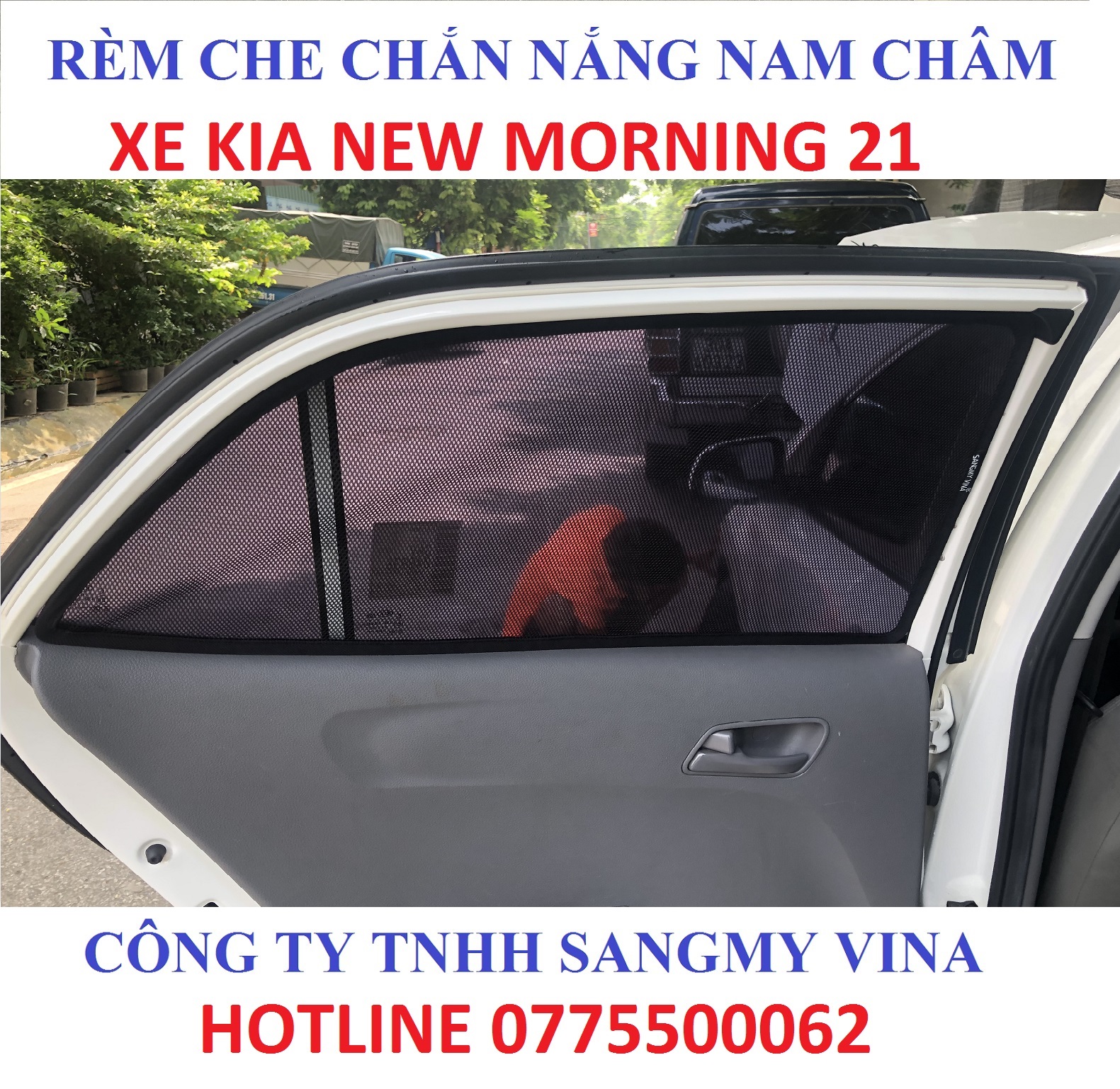 RÈM CHE NẮNG NAM CHÂM  KIA NEW MOING 2021 ;2022