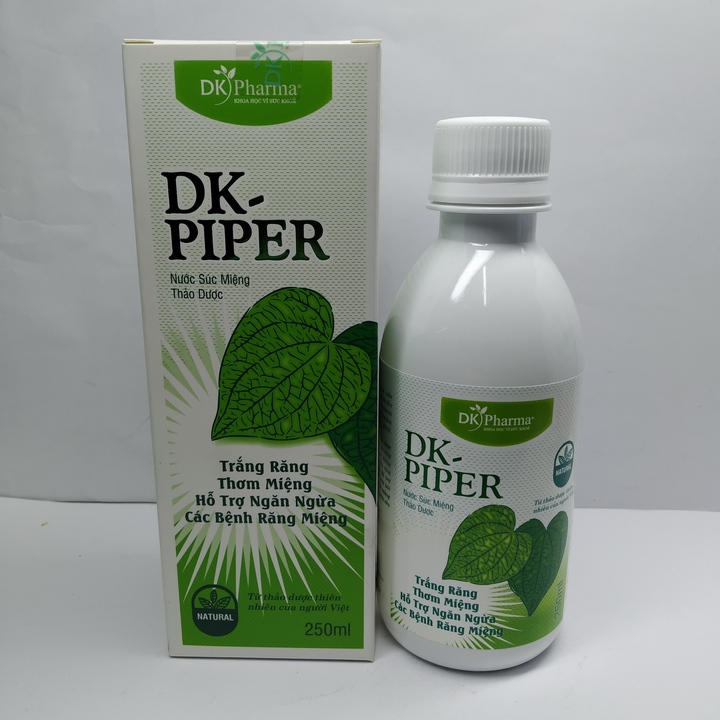 Nước súc miệng thảo dược DK Piper - Chai 250ml