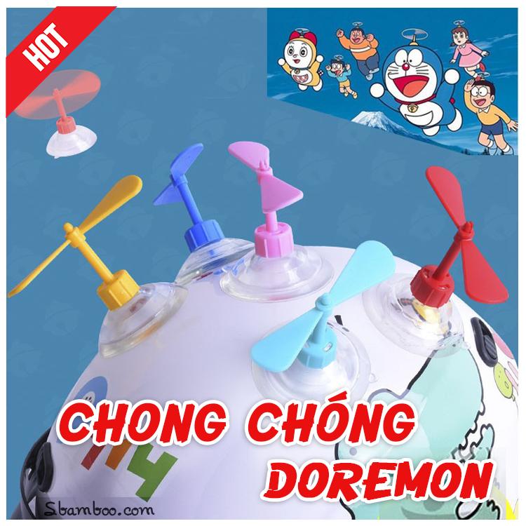 Chong Chóng Gắn Nón Bảo Hiểm, Chong Chóng Doremon Siêu Hot - Sbamboo