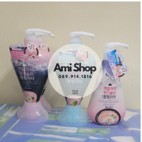 Kem Đánh Răng Muối Hồng Himalaya Pinksalt 285g Hàn Quốc
