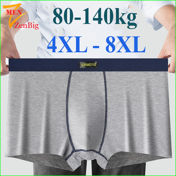 Quần Lót Nam Big Size DÁNG SỊP ĐÙI Cotton Co Giãn 4 Chiều 80-130kg