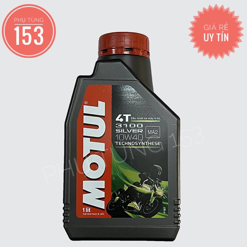 Nhớt motul 3100 silver 10w40 - dầu nhớt cho xe số - phụ tùng 153