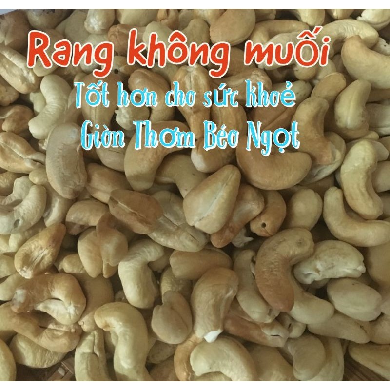 Hot sale 500gr hạt điều rang không dùng muối