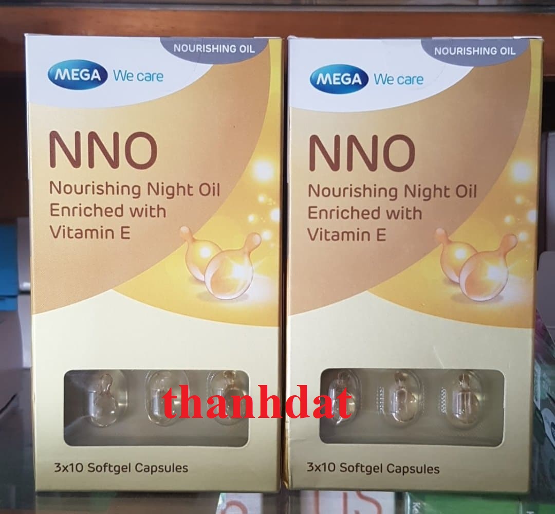 Nno viên bôi dưỡng ẩm, chống lão hóa da dạng vỉ