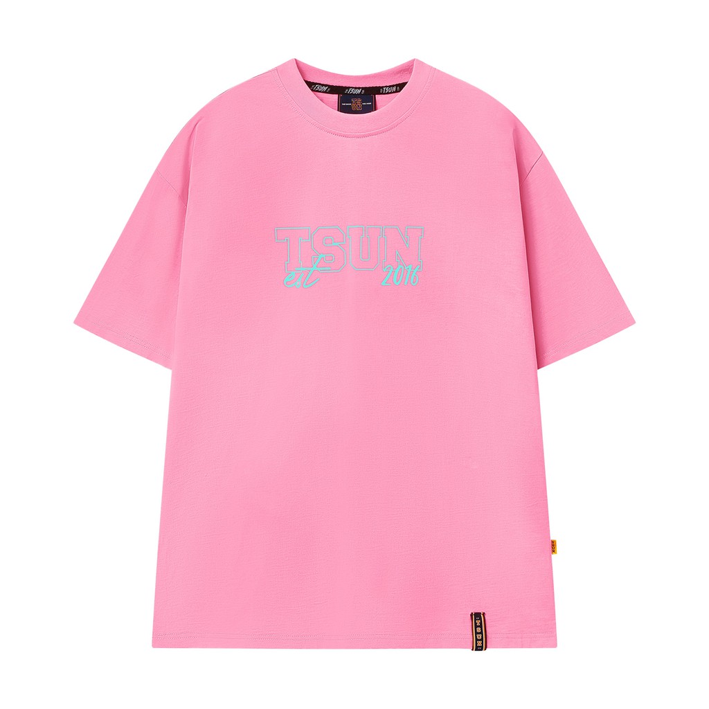 ←★→áo thun tsun signature 2 - hồng - unisex