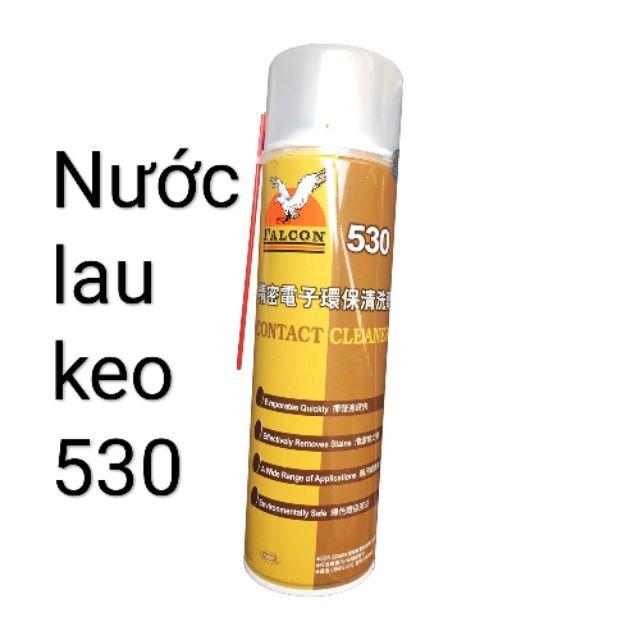 Nước Lau Keo Kính - Tẩy Rửa Keo Kính Falcon 530