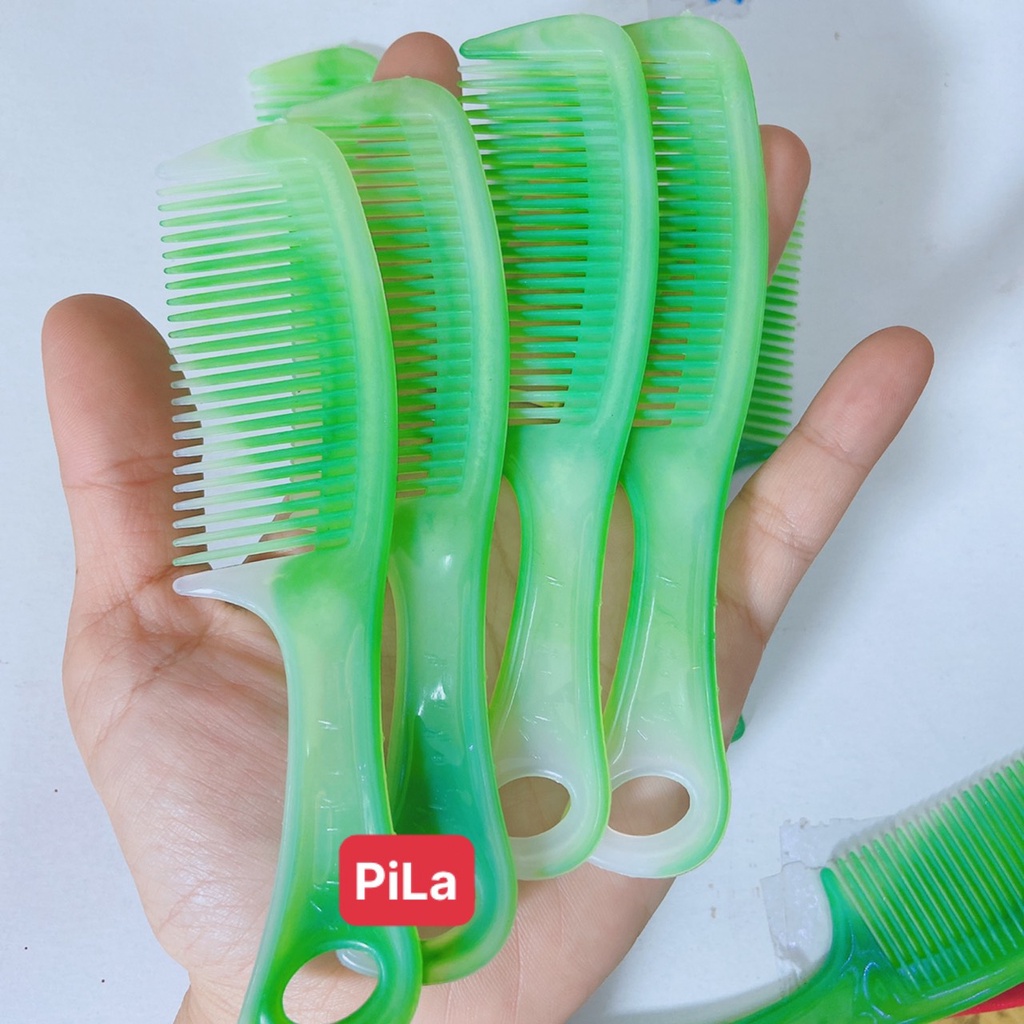 Lược chải tóc loại bỏ túi, lược nhỏ gọn du lịch có cán