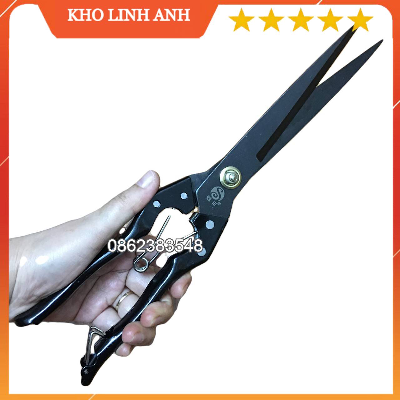 Kéo tỉa cành, tỉa tán, tỉa cành tàn 34cm