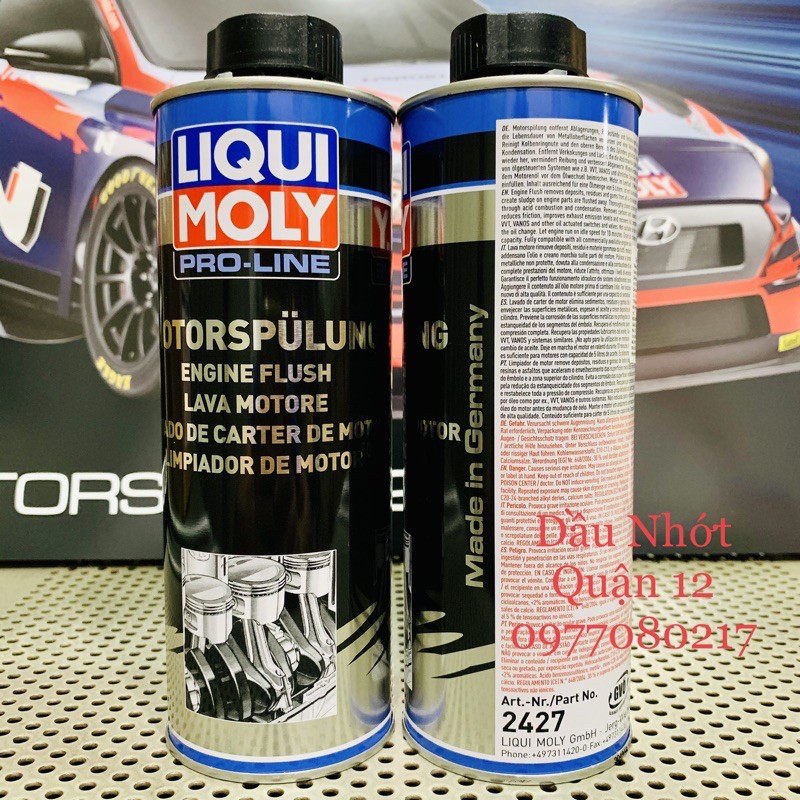 Phụ Gia Súc Rửa Động Cơ Chuyên Dụng Cho Xe Hơi - ÔTô - Liqui Moly Pro-Line Engine Flush  5ML - Made in Germany