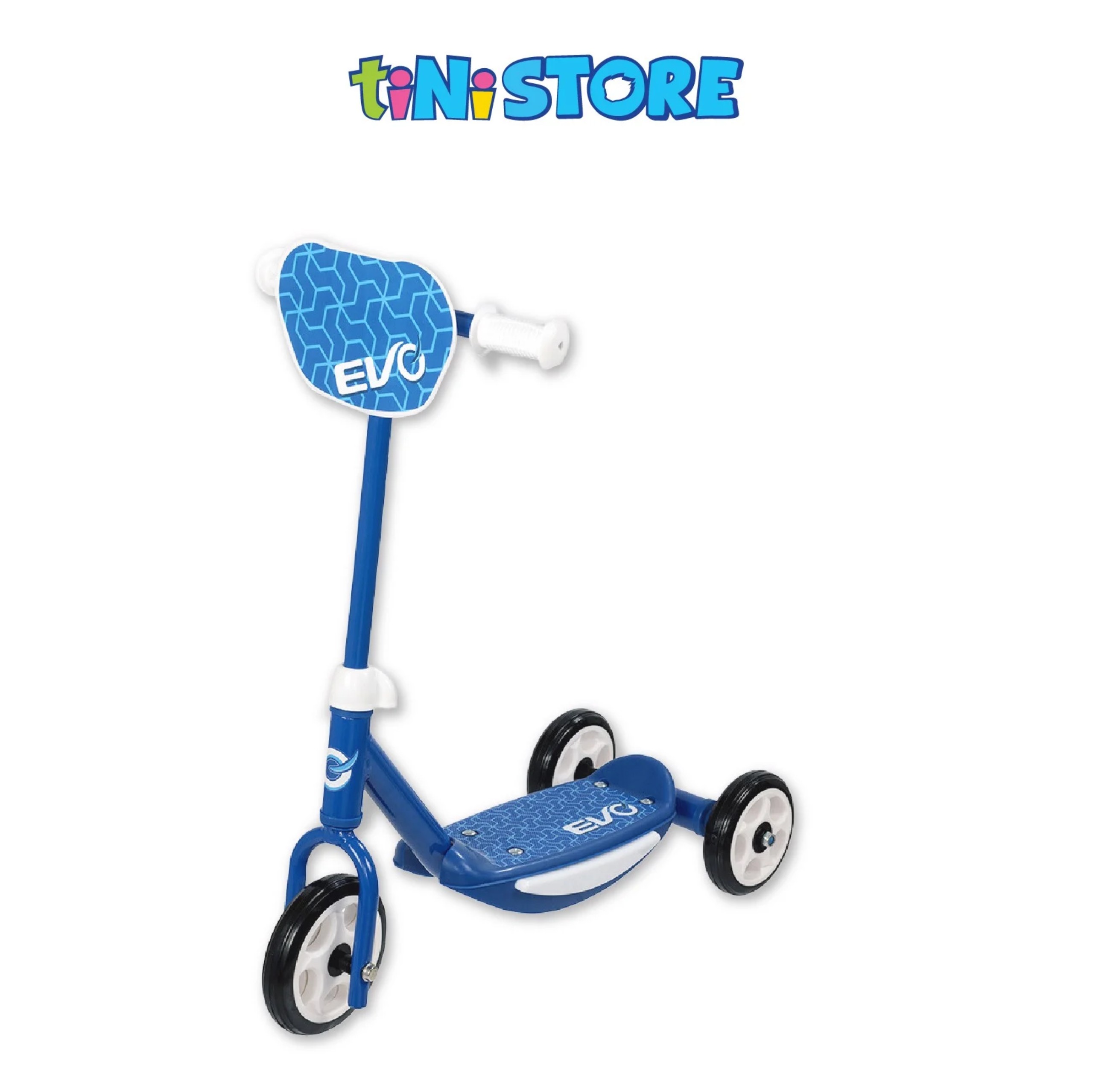 Đồ chơi xe trượt scooter 3 bánh màu xanh Evo 54 24.5 67cm