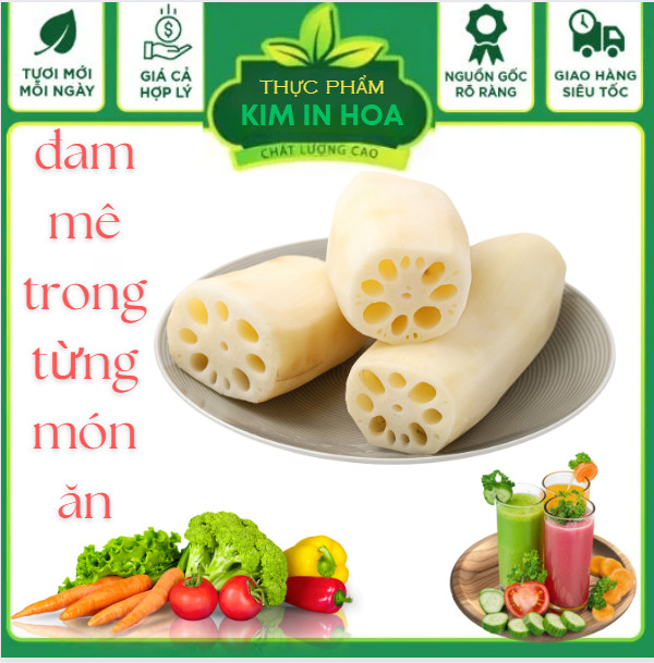 Củ sen tươi dùng nấu chè canh