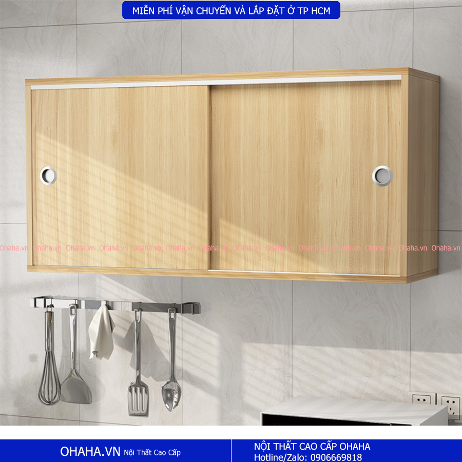 Tủ bếp gỗ cao cấp line -ohaha tiện dụng cao cấp