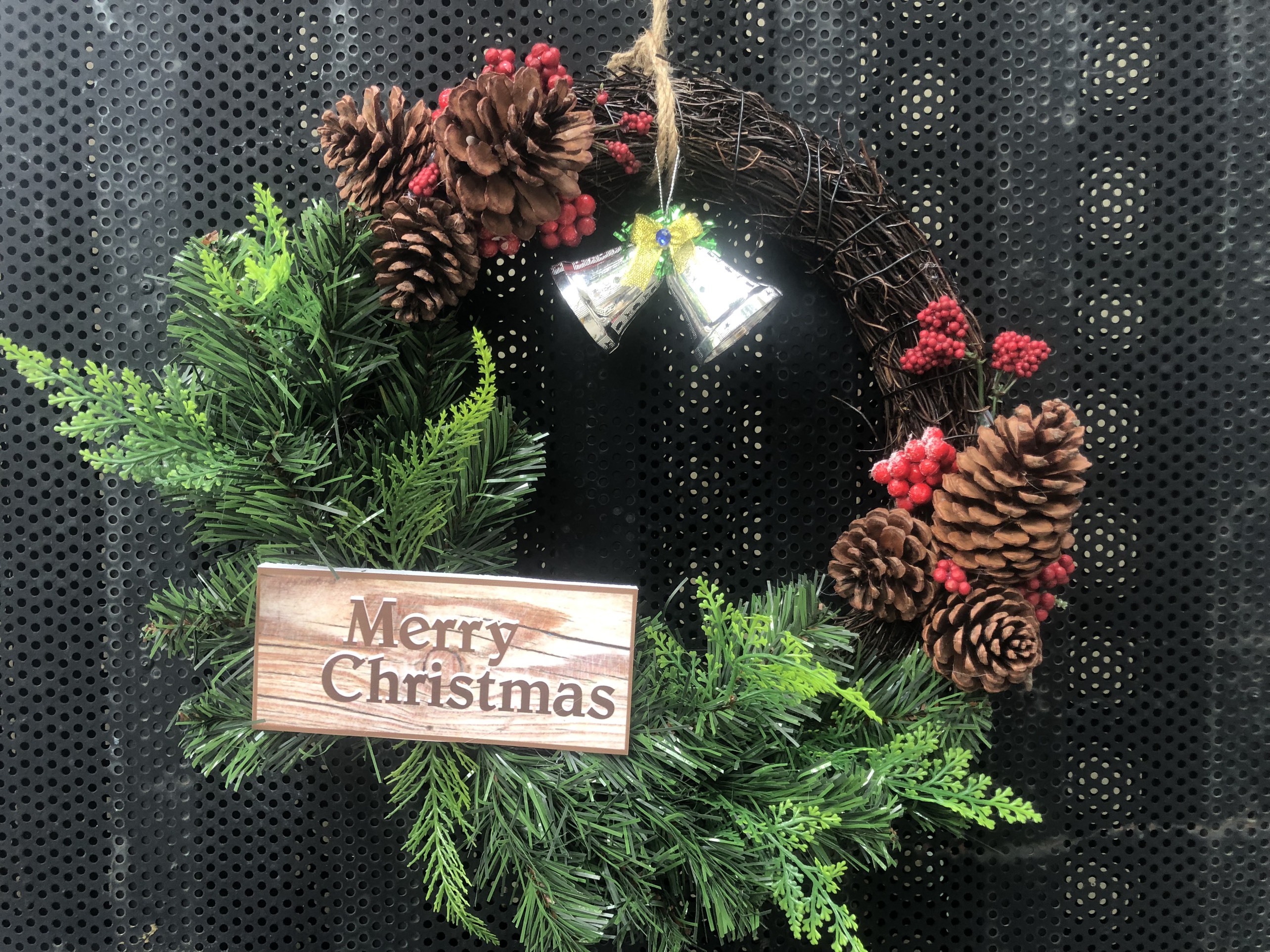 Vòng nguyệt quế Noel Stella HM6