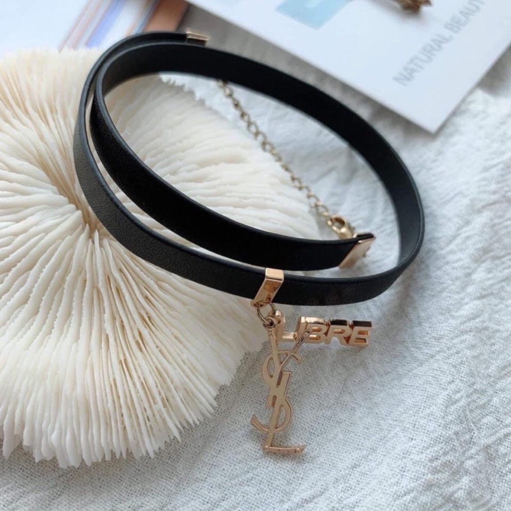 Vòng tay chocker ysl, vòng cổ ysl