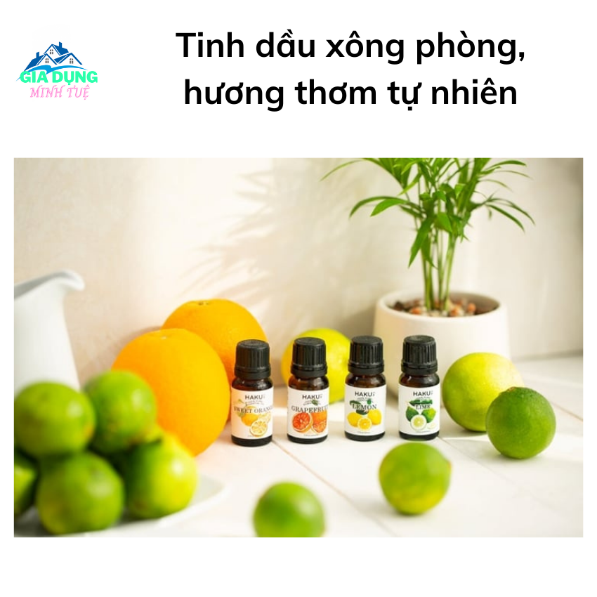 Tinh dầu xông phòng, hương thơm tự nhiên thư giãn