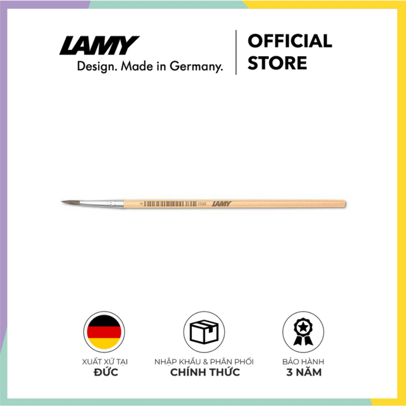 Cọ vẽ cao cấp LAMY brush Bristle Pony Hair - Hãng phân phối chính thức