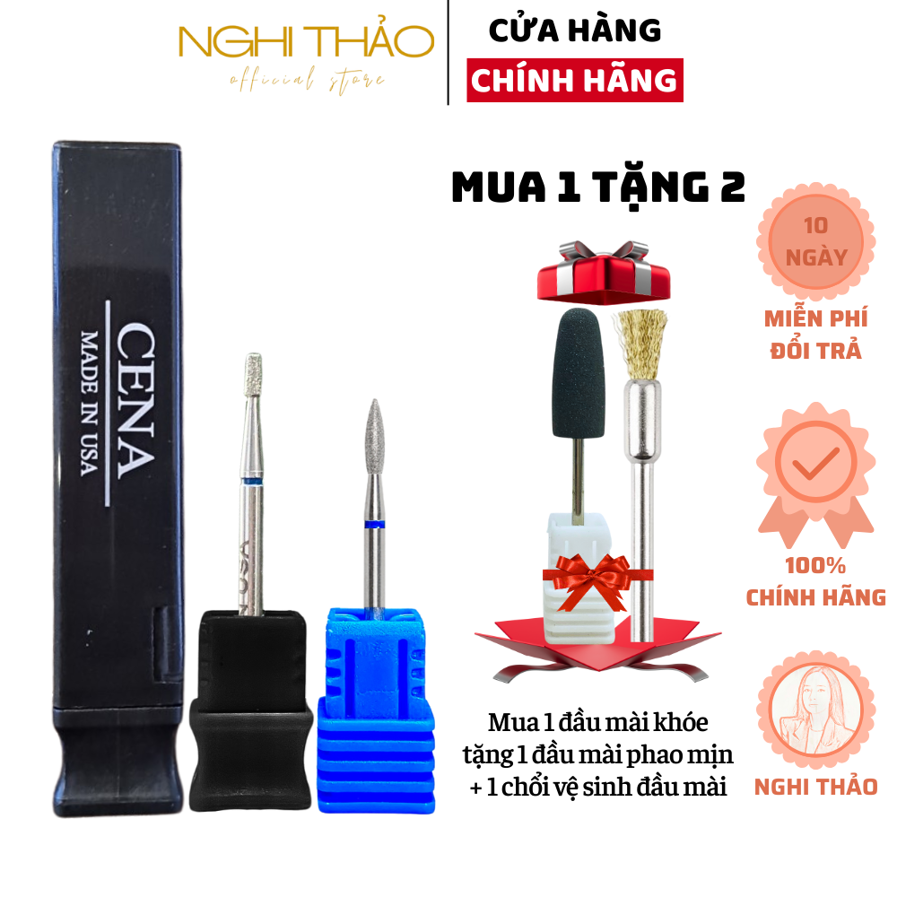 Đầu mài khóe da CENA phụ kiện nail Nghi Thảo