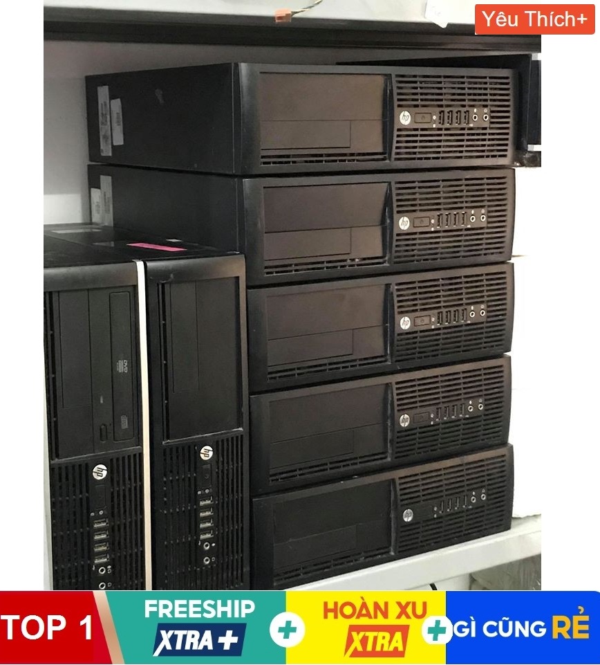 Bộ vỏ nguồn pc case hp 6000sff