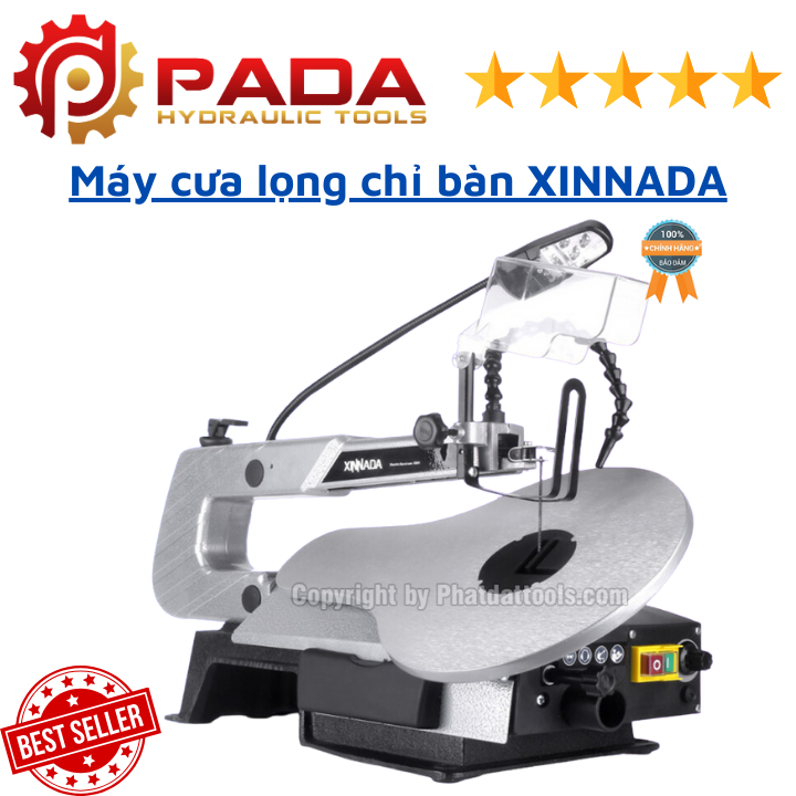 Máy cưa lọng chỉ bàn XINNADA - Bảo hành 6 tháng - Hàng chất lượng