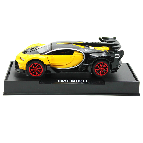 Đồ chơi mô hình xe 1:32 bugatti gt - double horses 32393 - màu vàng