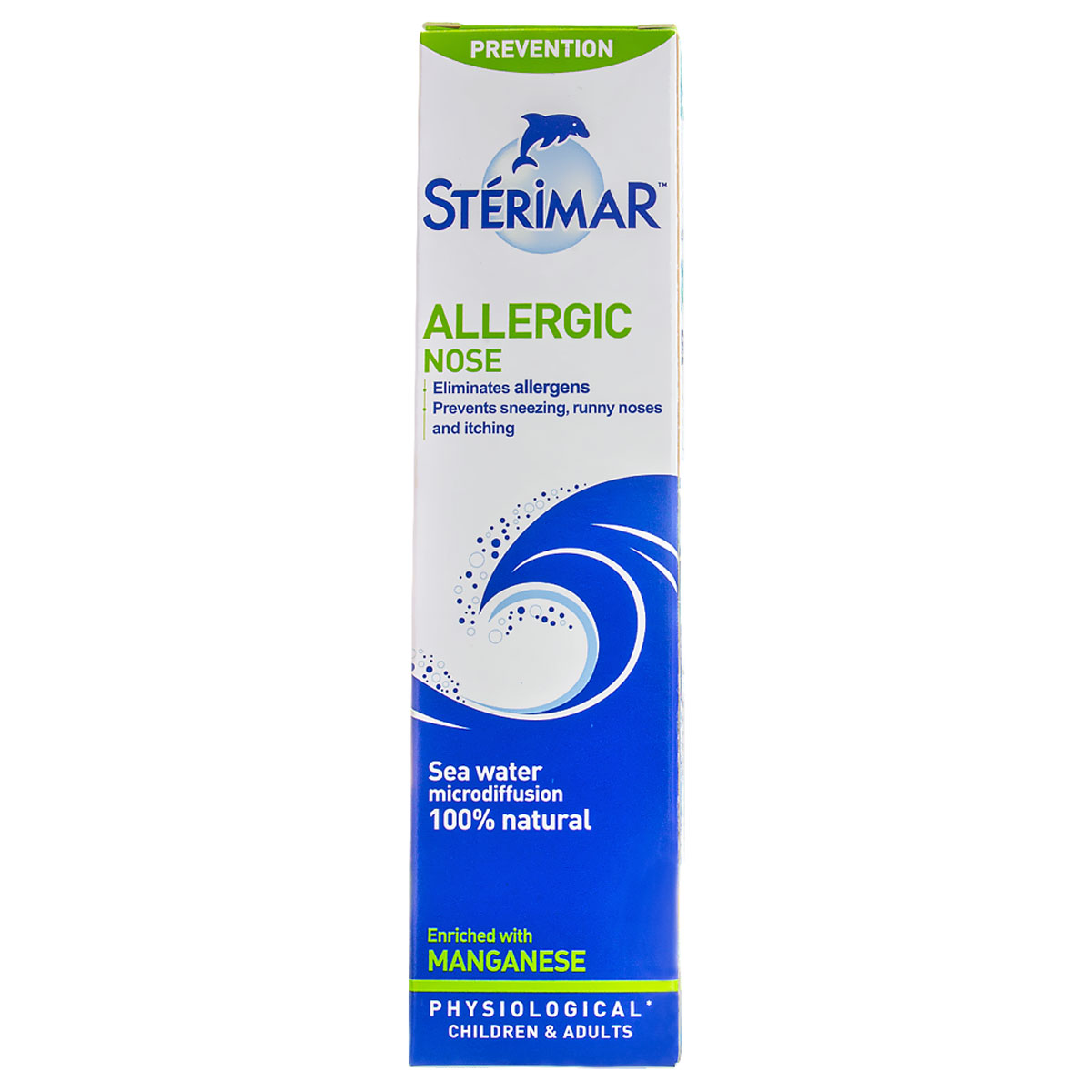 [HCM]Xịt Muối Biển Sterimar Allergic Nose With Manganese Vệ Sinh Mũi Hằng Ngày 50ml